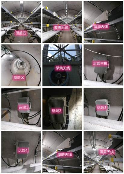  淮南电力管廊覆盖天线方案案例